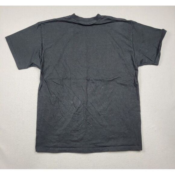 Funny Christmas Shirt Men's Medium Graphic Tee Santa Reindeer Vintage - Picture 2 of 7